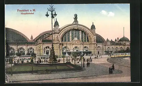 AK Frankfurt a. M., Hauptbahnhof