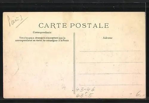 AK Paris, Mi-Carême 1907, Char du XIIe Arrondissement, Le Canon des Invalides, Umzugswagen zu Fasching