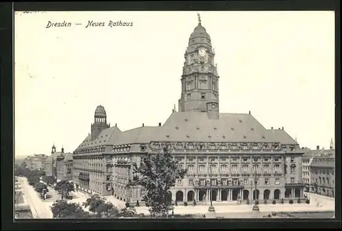 AK Dresden, Am neuen Rathaus