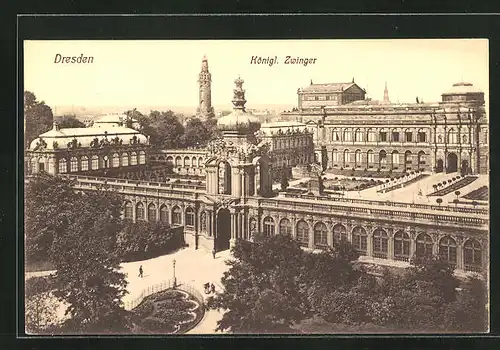 AK Dresden, Königlicher Zwinger