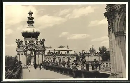 Foto-AK Dresden, Zwinger