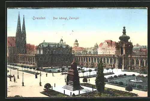 AK Dresden, Der königliche zwinger