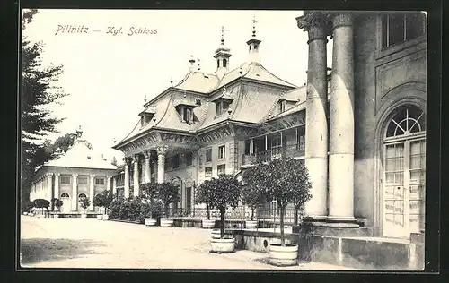 AK Dresden-Pillnitz, Königliches Schloss