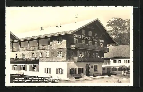 AK Tannenheim, Alpengasthaus u. Pension Schwarzer Adler