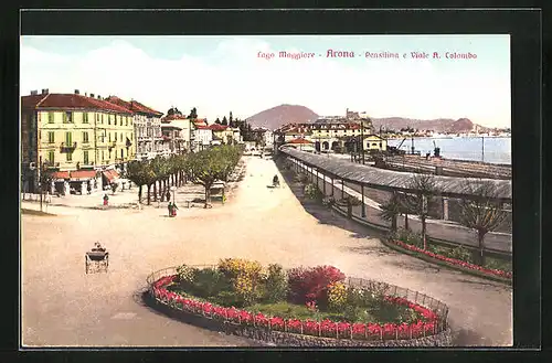 AK Arona, Pensilina e Viale A. Colombo