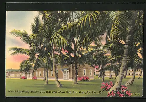 AK Key West, FL, Naval Receiving Station Barracks and Chow Hall