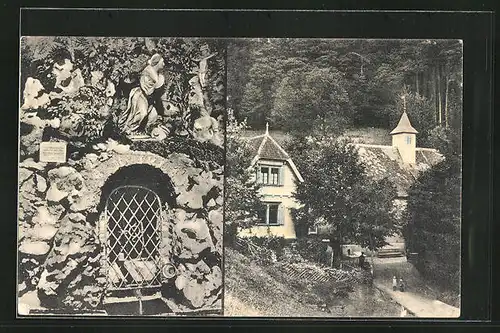 AK St. Ottilien /Obb., Kloster und Ottilienquelle