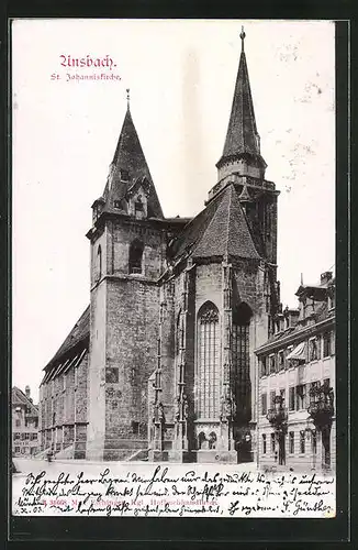 AK Unsbach, St. Johanniskirche