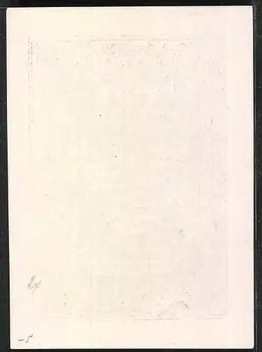 Exlibris Richard Beringuier, Wappen mit Ritterhelm, Schwert, Eule u. Adler