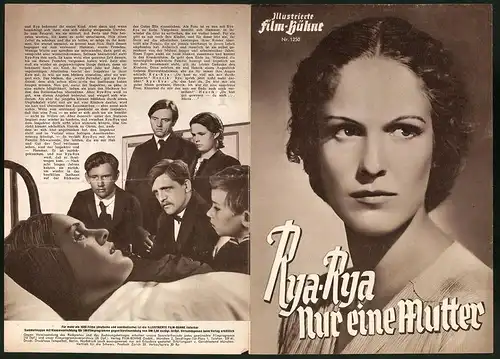 Filmprogramm IFB Nr. 1250, Rya-Rya - Nur eine Mutter, Eva Dahlbeck, Ragnar Falck, Regie: Alf Sjöberg