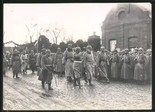 Fotografie 1.WK, Königl. Bayrische 1.Feldartillerie-Regiment Prinz Luitpold, Inspektion König Ludwig II. v. Bayern