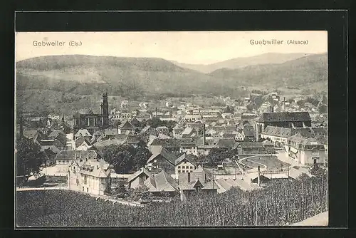 AK Gebweiler /Els., Panorama