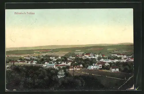 AK Böhmisch Trübau, Panorama