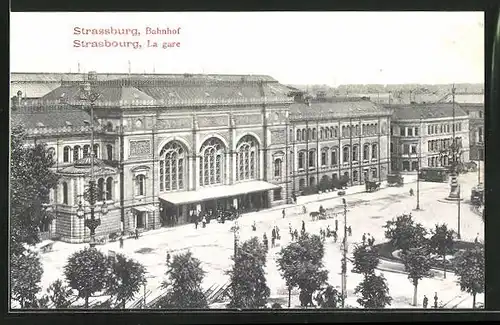 AK Strassburg, Bahnhof