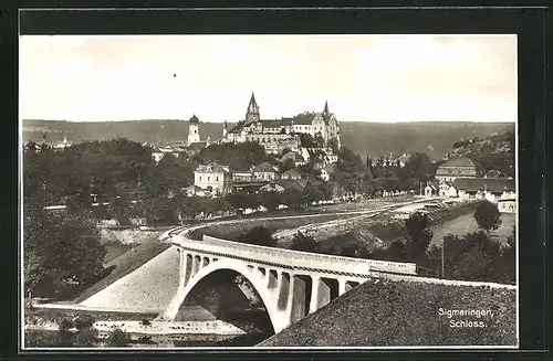 AK Sigmaringen, Brücke gegen Schloss