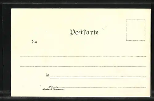 Lithographie Halle /Saale, Leipziger Turm, Alte Promenade, Ruine Giebichenstein