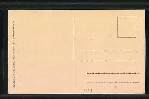 AK Berlin, Konzert-Haus Clou, Festsaal, Mauerstrasse 82, Zimmerstrasse 90-91