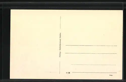 AK Boden, Teilansicht mit Gebäuden