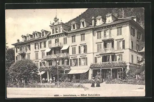 AK Interlaken, Hotel Belvédére