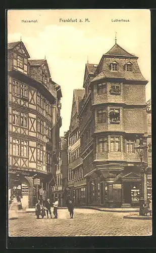 AK Alt-Frankfurt, Hainerhof und Lutherhaus