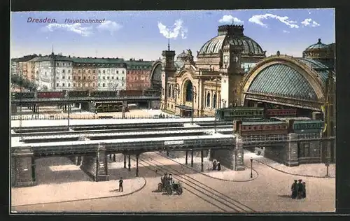 AK Dresden, Am Hauptbahnhof