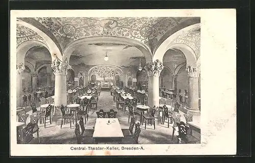 AK Dresden, Restaurant-Café des Central-Theaters