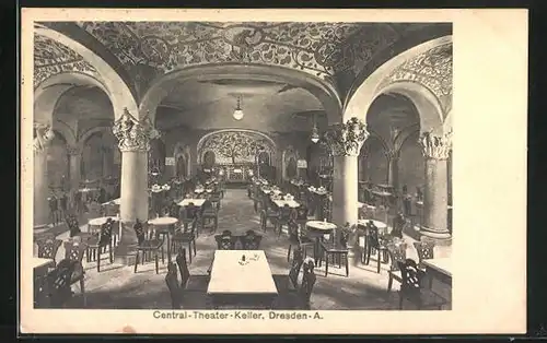 AK Dresden, Restaurant-Café des Central-Theaters