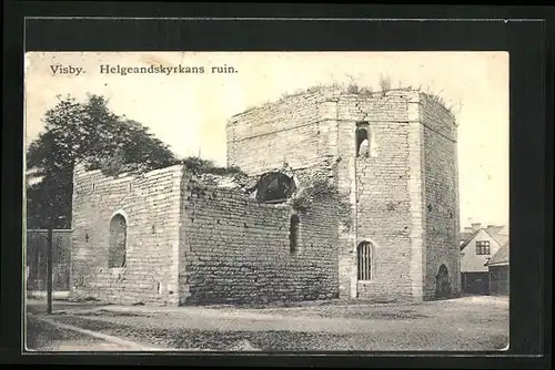 AK Visby, Helgeandskyrkans ruin