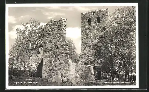 AK Sigtuna, St. Pers ruin