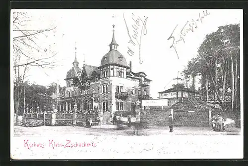 AK Dresden-Kleinzschachwitz, am Kurhaus