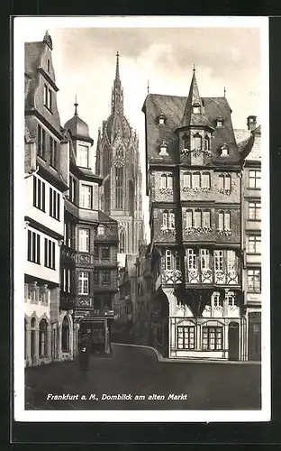 AK Alt-Frankfurt, Domblick am alten Markt