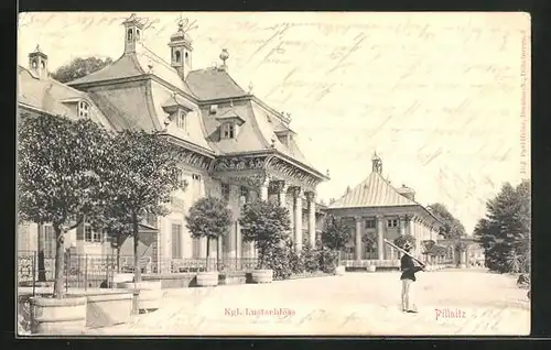 AK Dresden-Pillnitz, Kgl. Lustschloss