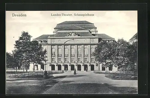 AK Dresden, Landes-Theater, Schauspielhaus