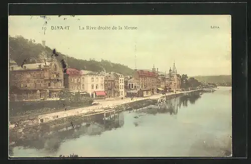 AK Dinant, la Rive droite de la Meuse