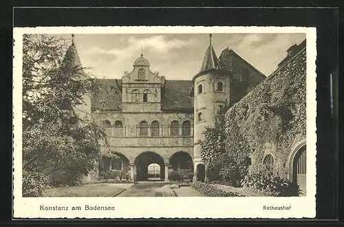 AK Konstanz / Bodensee, Rathaushof