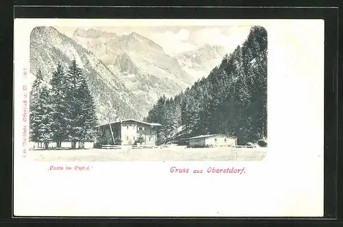 AK Oberstdorf, Partie im Oythal
