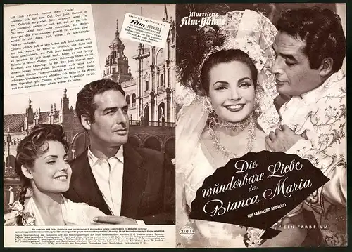 Filmprogramm IFB Nr. 3261, Die wunderbare Liebe der Bianca Maria, Jorge Mistral, Carmen Sevilla, Regie: Luis Lucia