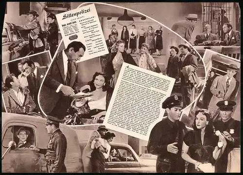 Filmprogramm IFB Nr. 2568, Sittenpolizei, Edward G. Robinson, Paulette Goddard, Regie: Arnold Laven