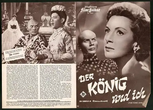 Filmprogramm IFB Nr. 3494, Der König und ich, Deborah Kerr, Yul Brynner, Rita Moreno, Regie: Walter Lang