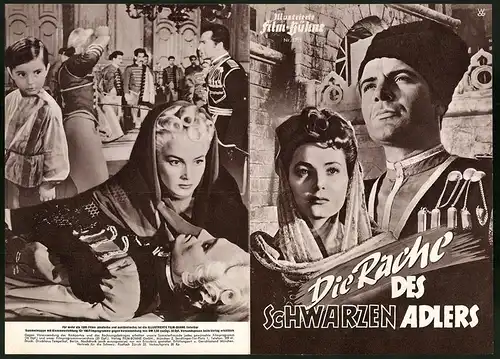Filmprogramm IFB Nr. 1711, Die Rache des schwarzen Adlers, Rossano Brazzi, Gianna Maria Canale, Regie: Riccardo Freda