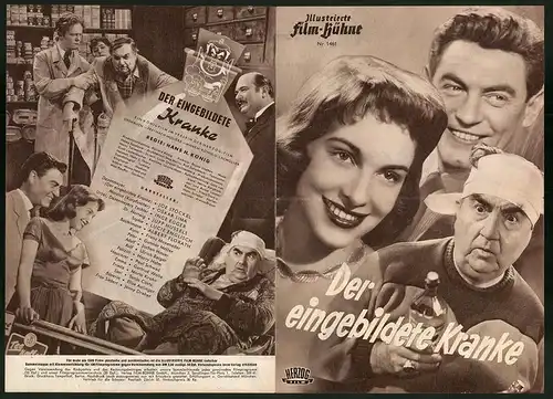 Filmprogramm IFB Nr. 1461, Der eingebildete Kranke, Joe Stöckel, Oskar Sima, Inge Egger, Regie: Hans H. König