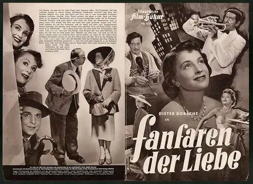 Filmprogramm IFB Nr. 1257, Fanfaren der Liebe, Dieter Borsche, Inge Egger, Regie: Kurt Hoffmann