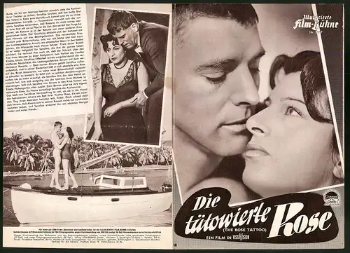 Filmprogramm IFB Nr. 3177, Die tätowierte Rose, Anna Magnani, Burt Lancaster, Regie: Daniel Mann