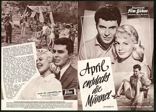 Filmprogramm IFB Nr. 4852, April entdeckt die Männer, Sandra Dee, James Darren, Regie: Paul Wendkos