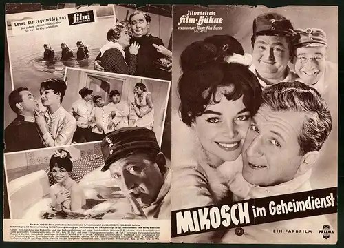Filmprogramm IFB Nr. 4719, Mikosch im Geheimdienst, Renate Ewert, Gunther Philipp, Regie: Franz Marischka