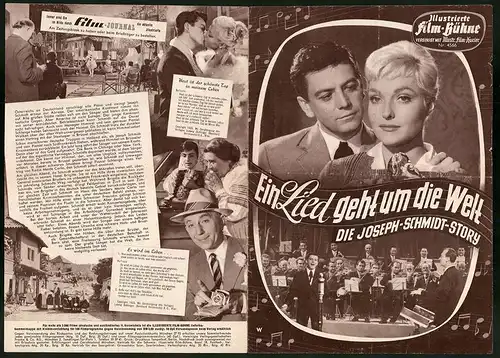 Filmprogramm IFB Nr. 4566, Ein Lied geht um die Welt, Hans Reiser, Sabina Sesselmann, Regie: Geza von Bolvary