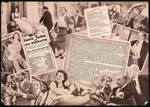 Filmprogramm IFB Nr. 1988, Tante Jutta aus Kalkutta, Ida Wüst, Ingrid Lutz, Viktor Staal, Regie: Karl Georg Kulb