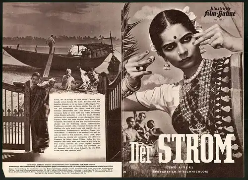 Filmprogramm IFB Nr. 1693, Der Strom, Nora Swinburne, Esmond Knight, Arthur Shields, Regie: Jean Renoir