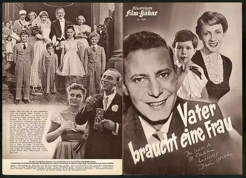 Filmprogramm IFB Nr. 1691, Vater braucht eine Frau, Ruth Leuwerik, Dieter Borsche, Regie: Harald Braun