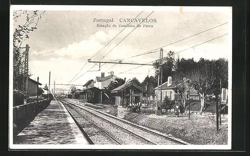 AK Carcavelos, Estacao de Camiho de Ferro, Bahnhof
